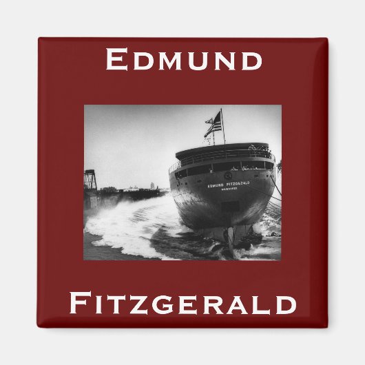 The Edmund Fitzgerald  Magneet (Voorkant)