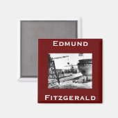 The Edmund Fitzgerald  Magneet (Voorkant / Achterkant)