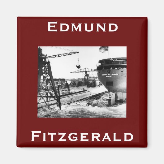 The Edmund Fitzgerald  Magneet (Voorkant)