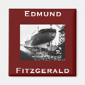 The Edmund Fitzgerald  Magneet (Voorkant)