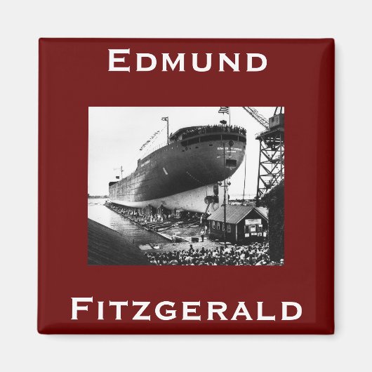The Edmund Fitzgerald Magneet (Voorkant)