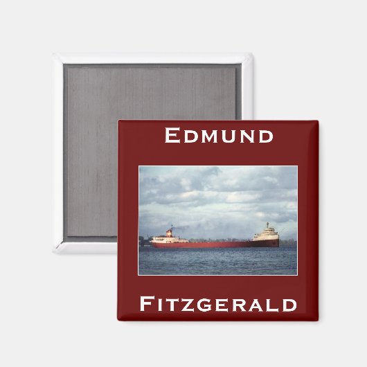 The Edmund Fitzgerald Magneet (Voorkant / Achterkant)