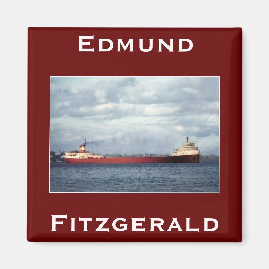 The Edmund Fitzgerald  Magneet (Voorkant)