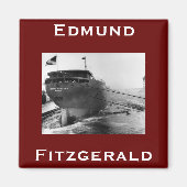 The Edmund Fitzgerald Magneet (Voorkant)