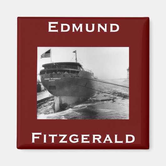 The Edmund Fitzgerald Magneet (Voorkant)