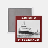 The Edmund Fitzgerald  Magneet (Voorkant / Achterkant)
