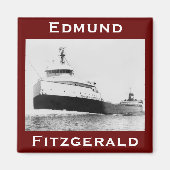 The Edmund Fitzgerald  Magneet (Voorkant)