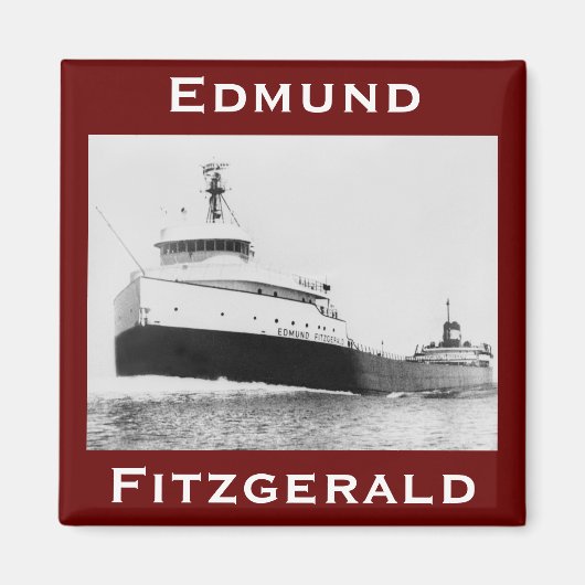 The Edmund Fitzgerald  Magneet (Voorkant)