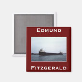 The Edmund Fitzgerald Magneet (Voorkant / Achterkant)