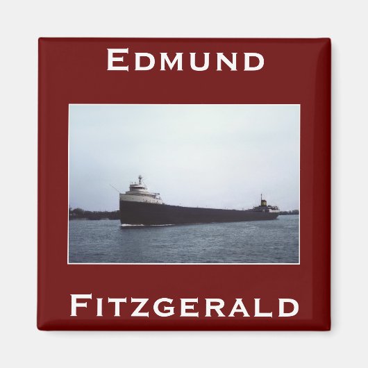 The Edmund Fitzgerald Magneet (Voorkant)