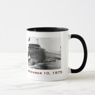 The Edmund Fitzgerald met bemanningsnamen Mok