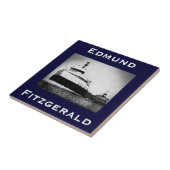The Edmund Fitzgerald Tegeltje (Zijkant)