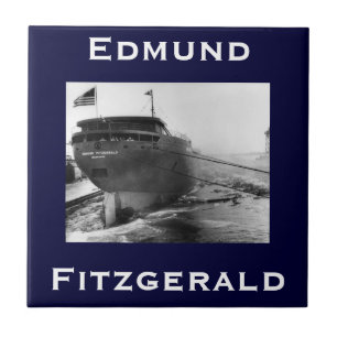 The Edmund Fitzgerald Tegeltje