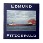 The Edmund Fitzgerald Tegeltje (Voorkant)