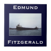 The Edmund Fitzgerald Tegeltje (Voorkant)