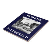 The Edmund Fitzgerald Tegeltje (Zijkant)
