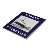 The Edmund Fitzgerald Tegeltje (Zijkant)