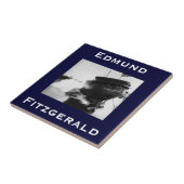 The Edmund Fitzgerald Tegeltje (Zijkant)