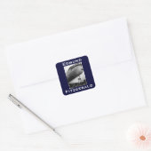 The Edmund Fitzgerald Vierkante Sticker (Envelop)