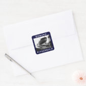 The Edmund Fitzgerald Vierkante Sticker (Envelop)