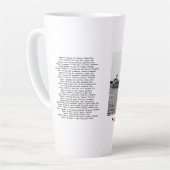 The Edmund Fitzgerald with Crew Names Latte Mok (Linkerhoek)