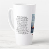 The Edmund Fitzgerald with Crew Names Latte Mok (Linkerhoek)