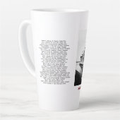 The Edmund Fitzgerald with Crew Names Latte Mok (Linkerhoek)