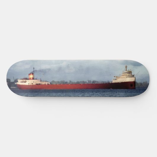 The Edmund Fitzgerald with Crew Names Persoonlijk Skateboard (Horizontaal)