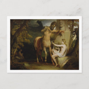 The Education of Achilles, c.1772 (oil on canvas) Briefkaart