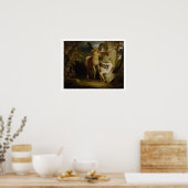 The Education of Achilles, c.1772 (oil on canvas) Poster (Keuken)