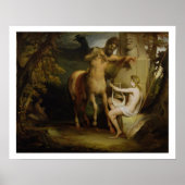 The Education of Achilles, c.1772 (oil on canvas) Poster (Voorkant)