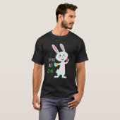 The Egg Hunt Is On Easter Bunny Hunter Quote Kids  T-shirt (Voorkant volledig)