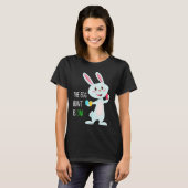 The Egg Hunt Is On  Easter Bunny Hunter Quote Kids T-shirt (Voorkant volledig)