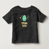 The Egg says it’s Spring Time Kinder Shirts (Voorkant)