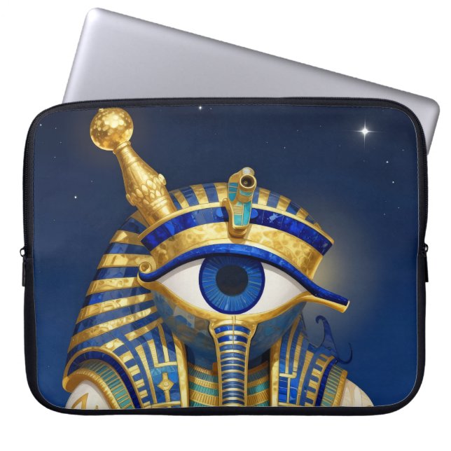 The Egyptian Eye´1 Laptop Sleeve (Voorkant)
