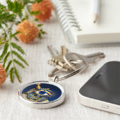 The Egyptian Eye´1 Sleutelhanger (Zijkant)