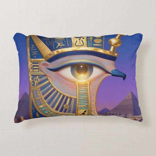 The Egyptian Eye´2 Accent Kussen (Voorkant)