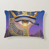The Egyptian Eye´2 Accent Kussen (Achterkant)