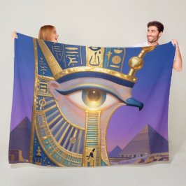 The Egyptian Eye´2 Fleece Deken
