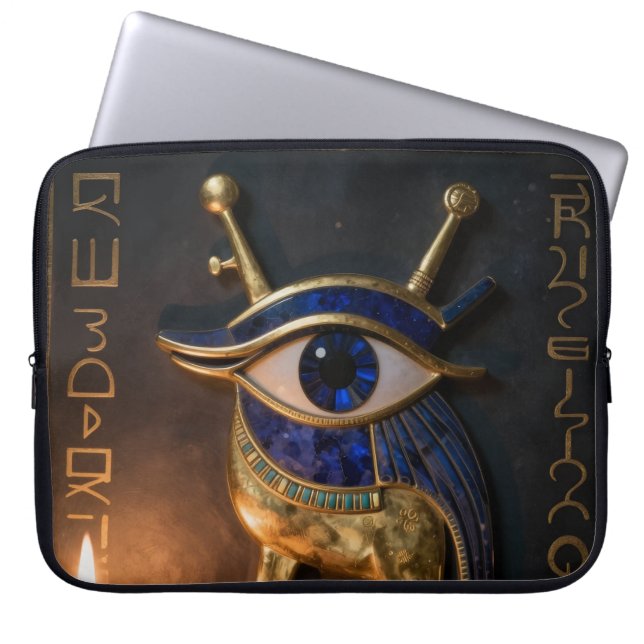The Egyptian Eye´2 Laptop Sleeve (Voorkant)