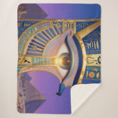 The Egyptian Eye´2 Sherpa Deken (Voorkant)
