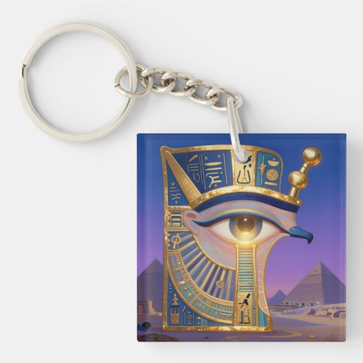 The Egyptian Eye´2 Sleutelhanger (voorkant)