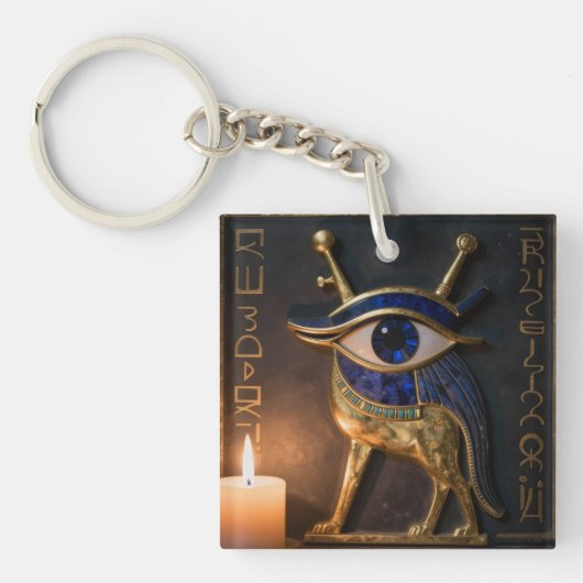 The Egyptian Eye´2 Sleutelhanger (voorkant)