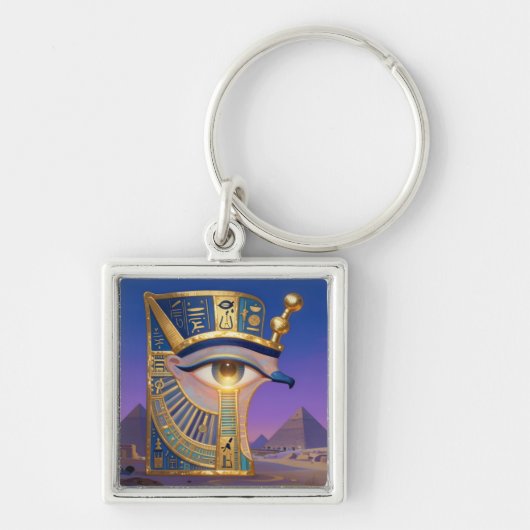 The Egyptian Eye´2 Sleutelhanger (Voorkant)