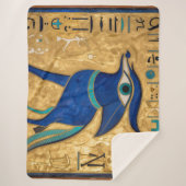 The Egyptian Eye´3 Sherpa Deken (Voorkant)