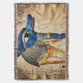 The Egyptian Eye´5 Deken (Voorkant Verticaal)