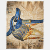 The Egyptian Eye´5 Fleece Deken (Voorkant)