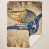 The Egyptian Eye´5 Sherpa Deken (Voorkant)