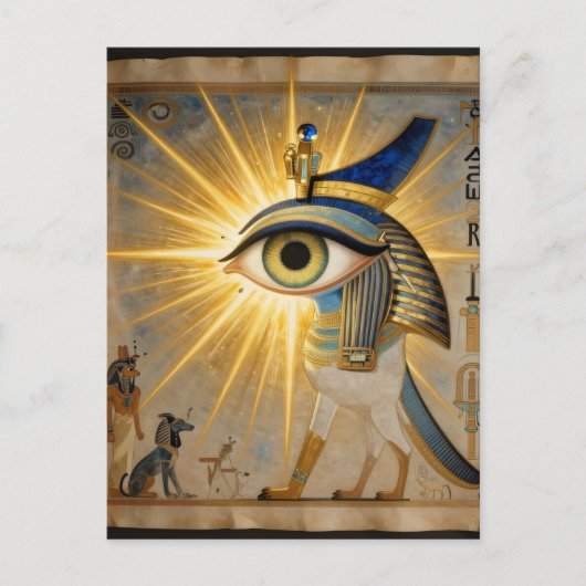 The Egyptian Eye´6 Briefkaart (Voorkant)