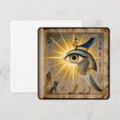 The Egyptian Eye´6 Feestdagenkaart (Voorkant / Achterkant)